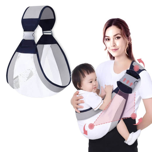 BreatheEase Mesh Baby Carrier Sling: Comfortable and Breathable Infant Carrier